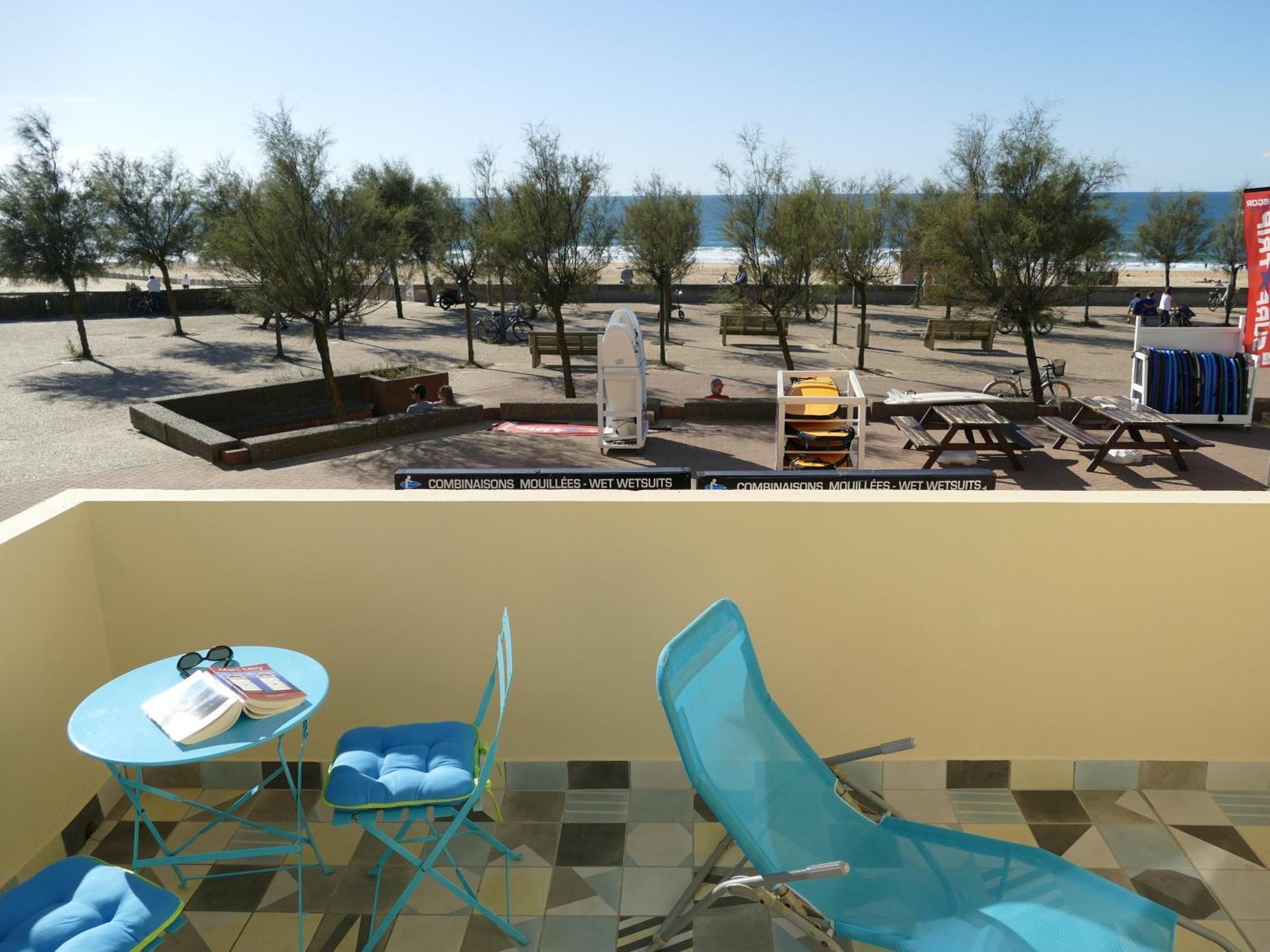 La Dune D'Or - Vue Mer, Studio Face A La Plage Avec Terrasse Сорт-Осгор Экстерьер фото